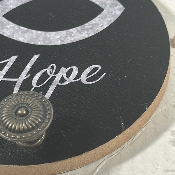 Christian Hope Wall Hook Wall Hanger Home Decor NEW - Picture 2 of 9